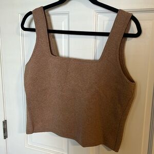 A&F Cropped Sweater Tank